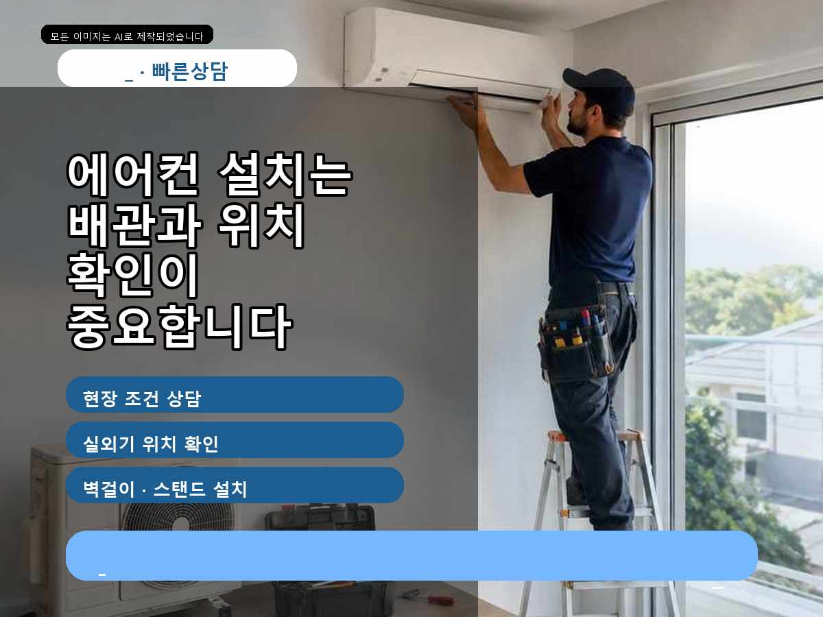 시흥시 투인원 에어컨 설치, 기존 제품 철거 후 다시 본 부분—처음 상담하는 분도 이해하기 쉽게 정리합니