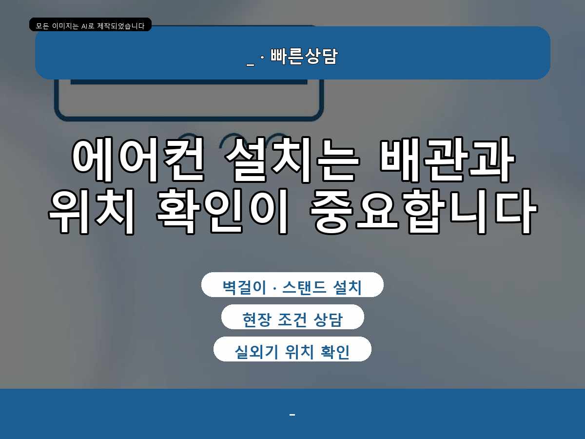 시흥시 투인원 에어컨 설치, 고소·외부 작업 전 안전 확인—시운전 전후의 차이까지 담았습니다