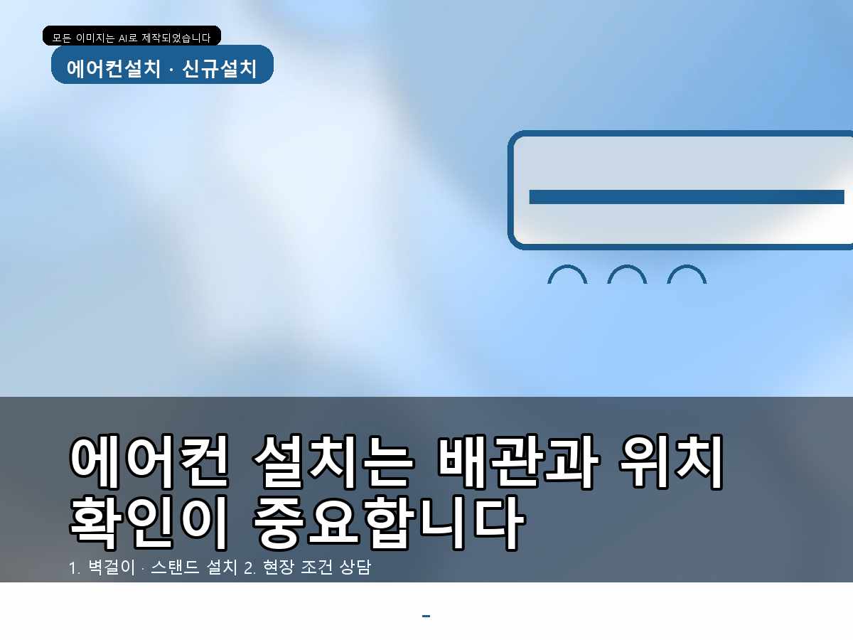성남시 배관정리 둔전동 중소기업 스탠드 에어컨