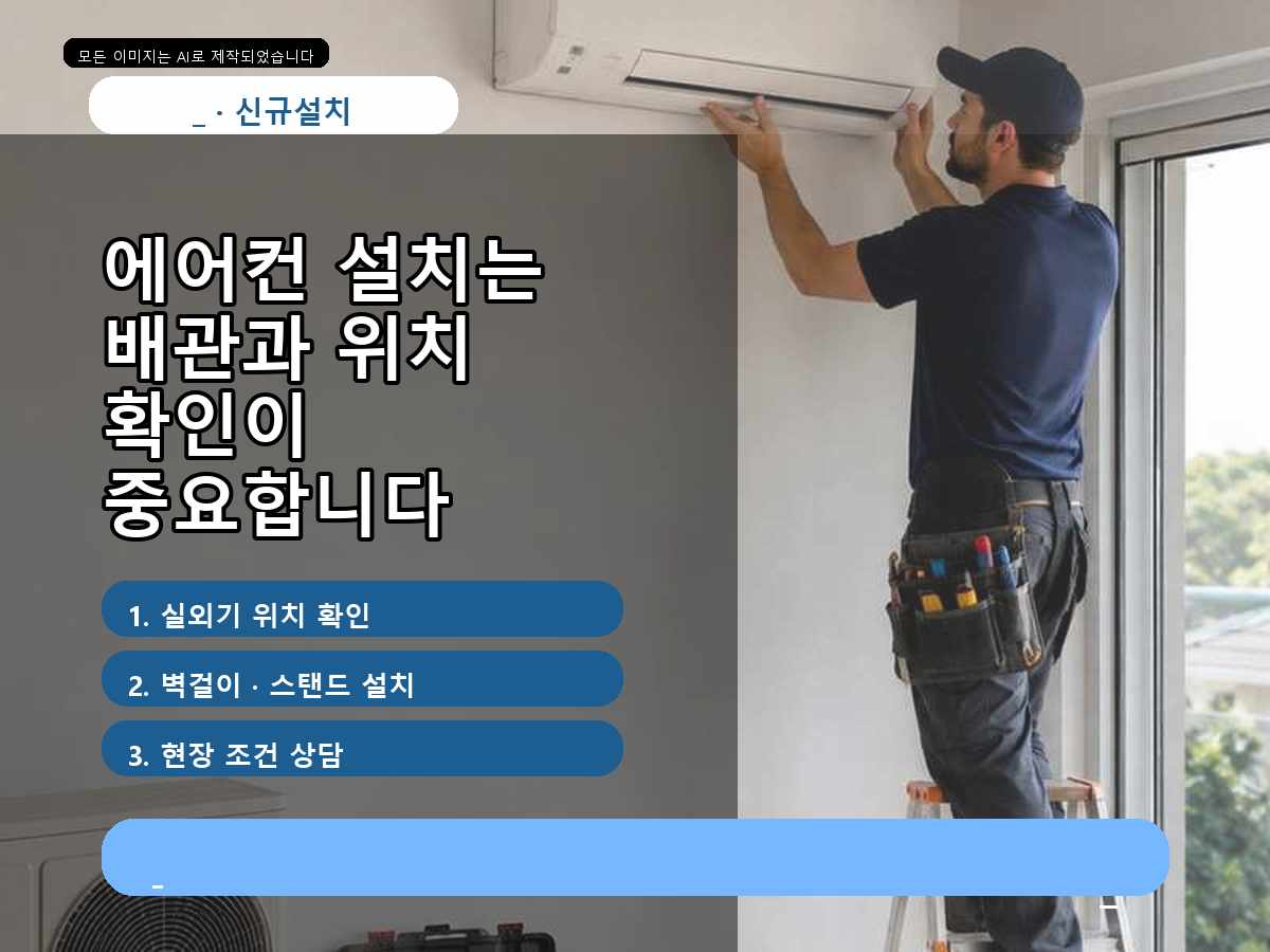화성시 스탠드 에어컨 설치, 연결부와 냉방 반응 점검—안전과 마감 기준을 함께 확인합니다