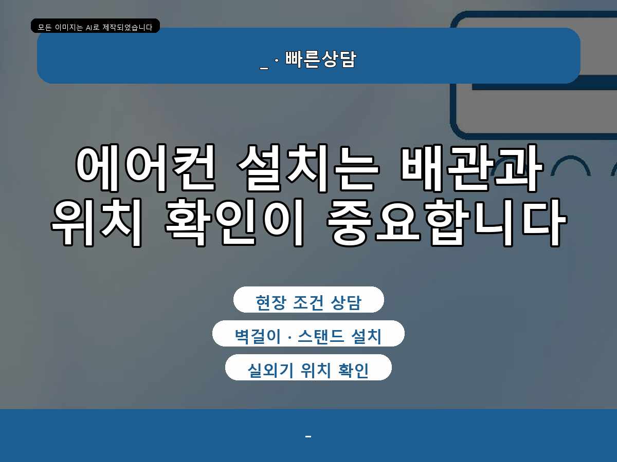 수원시 배관 연장 작업, 중고 제품 설치 전 확인사항—추가 작업이 생기는 조건까지 짚어봅니다